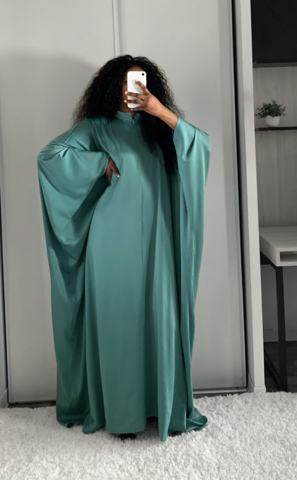 ROBE NAÏS VERT D'EAU – Image 2